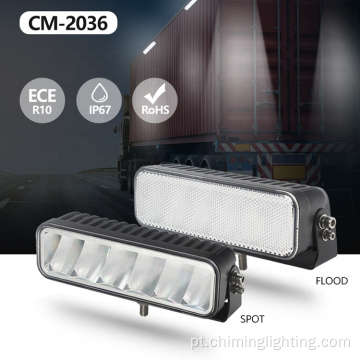 12V led van luzes de trabalho luzes lateral estrobe